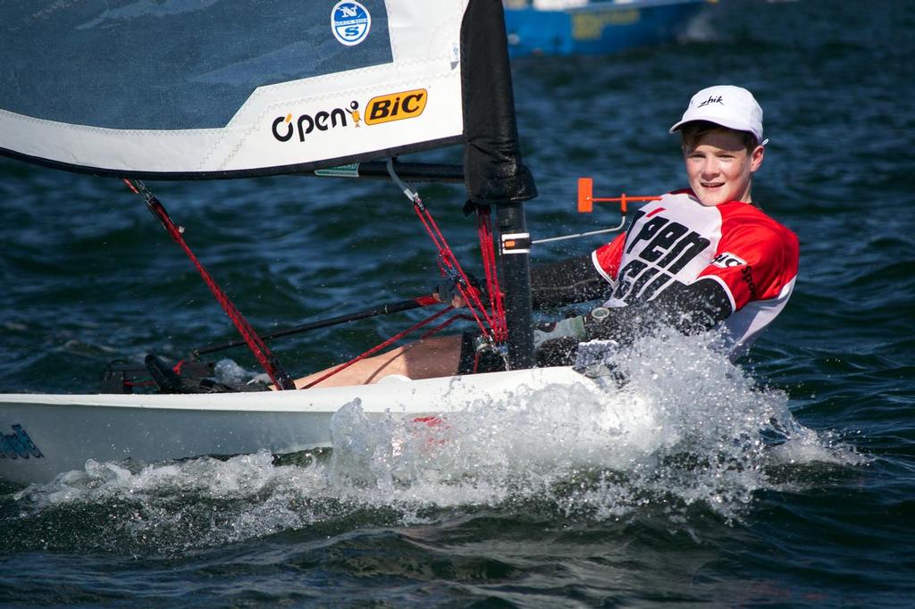 Chris Gallen, RFBYC, WA - Second Place Gold Fleet - Zhik Australian Open Bic Cup © Jennifer Medd